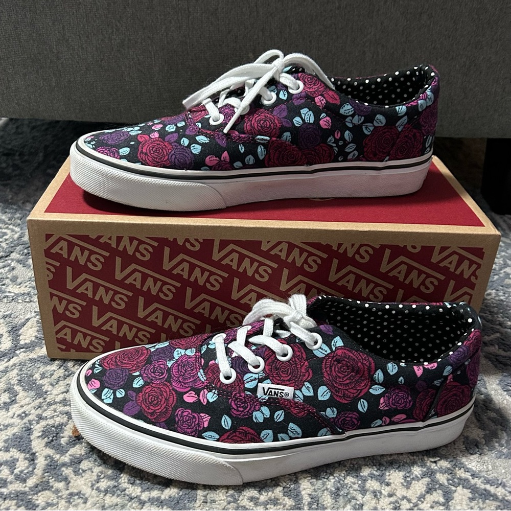 Vans Floral Sneakers 8M